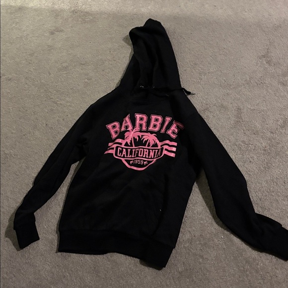 Forever 21 Charcoal black Barbie Hoodie - Picture 5 of 14